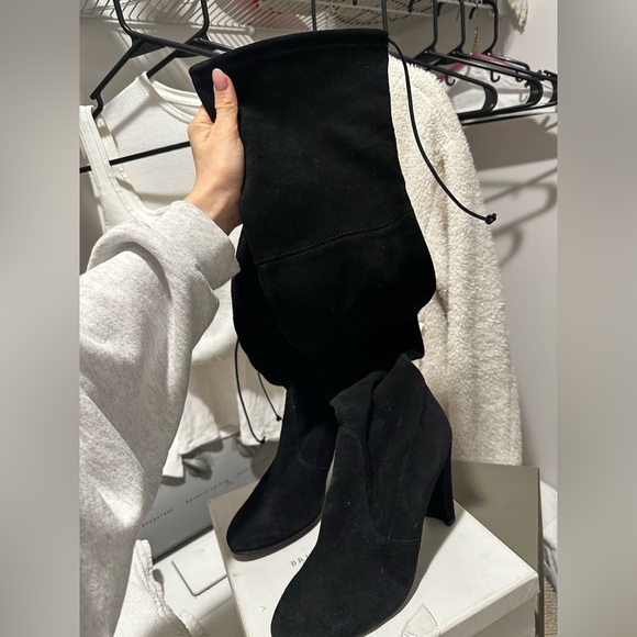 Stuart weitzman over the knee suede boots - Picture 2 of 6